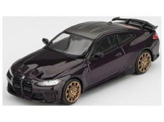 BMW M4 M Performance (G82) Daytona Violet (LHD) Blister Packaging 1:64 Scale Diecast Model Car – MINI GT-MINI GT-Diecast Model Centre