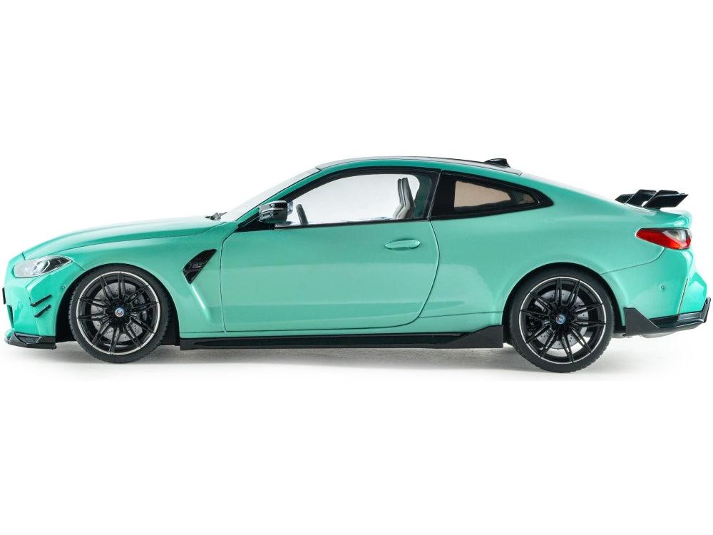 BMW M4 Peformance Parts Solido Works Turquoise 2025 1:18 Scale Diecast Model Car – Solido-Solido-Diecast Model Centre