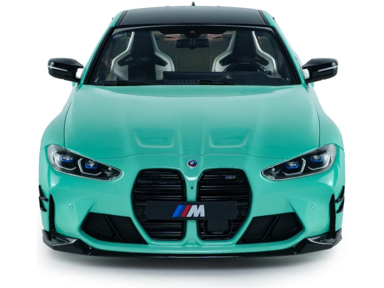 BMW M4 Peformance Parts Solido Works Turquoise 2025 1:18 Scale Diecast Model Car – Solido-Solido-Diecast Model Centre