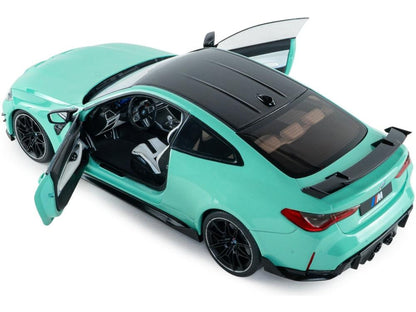 BMW M4 Peformance Parts Solido Works Turquoise 2025 1:18 Scale Diecast Model Car – Solido-Solido-Diecast Model Centre