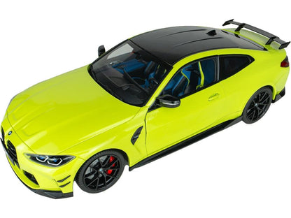 BMW M4 Performance Parts Sao Paolo Yellow 2025 1:18 Scale Diecast Car – Solido-Solido-Diecast Model Centre