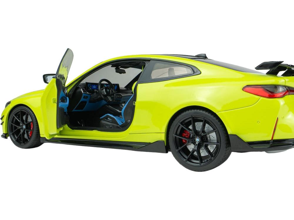 BMW M4 Performance Parts Sao Paolo Yellow 2025 1:18 Scale Diecast Car – Solido-Solido-Diecast Model Centre