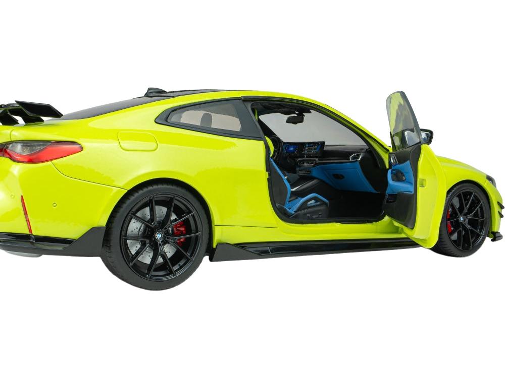 BMW M4 Performance Parts Sao Paolo Yellow 2025 1:18 Scale Diecast Car – Solido-Solido-Diecast Model Centre
