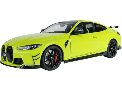 BMW M4 Performance Parts Sao Paolo Yellow 2025 1:18 Scale Diecast Car – Solido-Solido-Diecast Model Centre