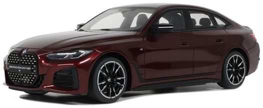 BMW M440i xDRIVE Gran Coupe Aventurin Red III Metallic Indivdual 1:18 Scale OttOmobile Resin Model-OttOmobile-Diecast Model Centre
