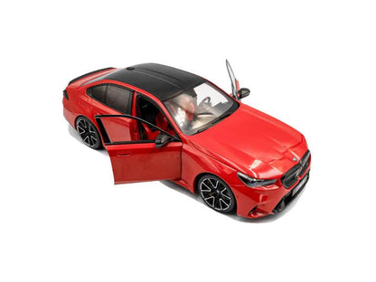 BMW M5 Fire Red 2025 1:18 Scale Solido Diecast Model Car-Solido-Diecast Model Centre