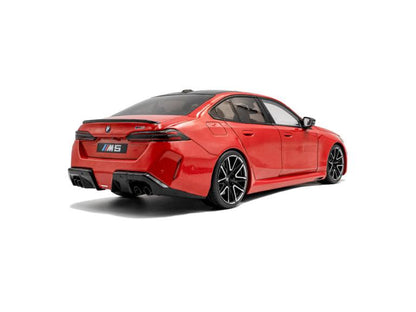 BMW M5 Fire Red 2025 1:18 Scale Solido Diecast Model Car-Solido-Diecast Model Centre