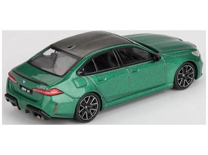BMW M5 (G90) Isle of Man Green Metallic (RHD) 1:64 Scale MINI GT Diecast Model Car-MINI GT-Diecast Model Centre