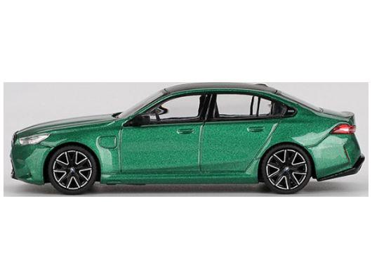 BMW M5 (G90) Isle of Man Green Metallic (RHD) 1:64 Scale MINI GT Diecast Model Car-MINI GT-Diecast Model Centre