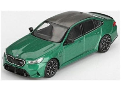 BMW M5 (G90) Isle of Man Green Metallic (RHD) 1:64 Scale MINI GT Diecast Model Car-MINI GT-Diecast Model Centre