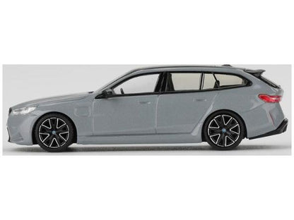 BMW M5 Touring (G99) Brooklyn Grey Metallic (LHD) Blister Packaging 1:64 Scale Diecast Model Car – MINI GT-MINI GT-Diecast Model Centre