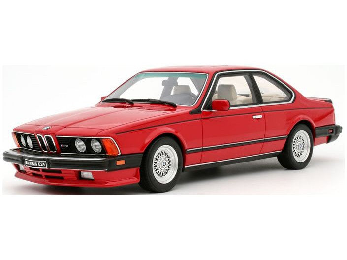 BMW M6 (E24) 1986 red - 1:18 Scale Resin Model Car-OttOmobile-Diecast Model Centre