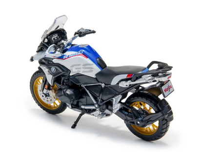 BMW R 1250 GS 2020 white 1:18 Scale Motorcycle Model
