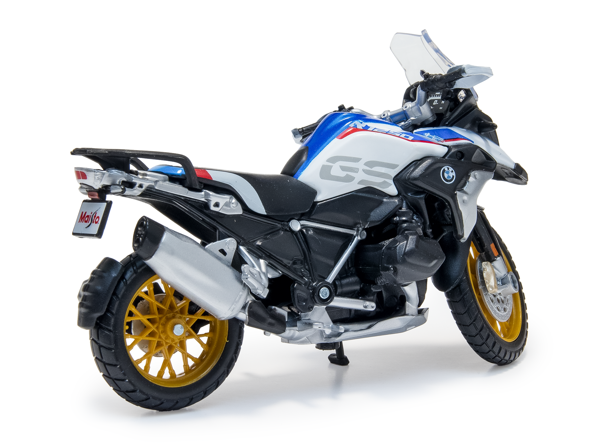BMW R 1250 GS 2020 white 1:18 Scale Motorcycle Model