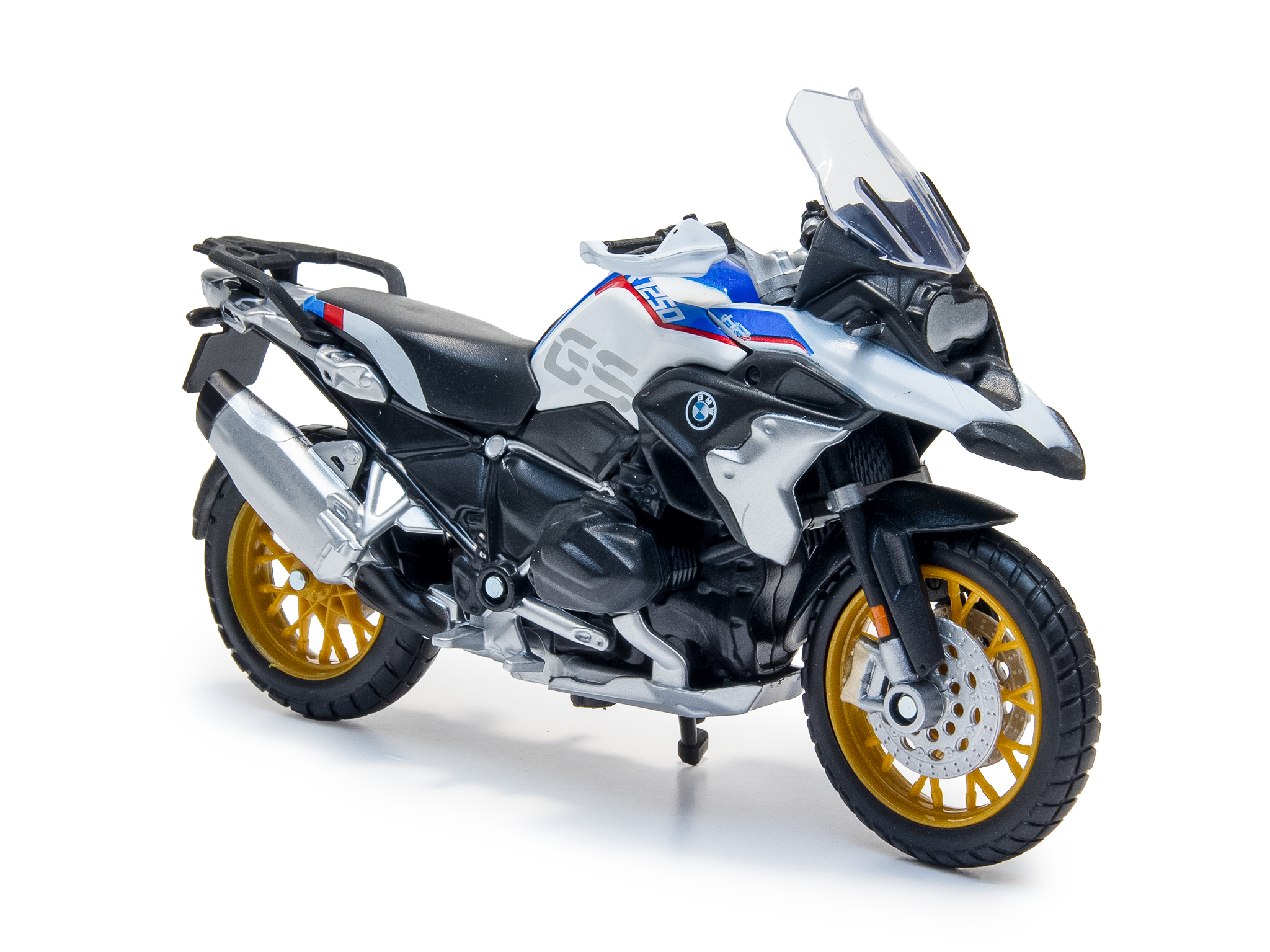 BMW R 1250 GS 2020 white 1:18 Scale Motorcycle Model