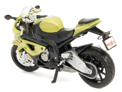 BMW S 1000 RR green - 1:18 Scale Motorbike Model-Maisto-Diecast Model Centre