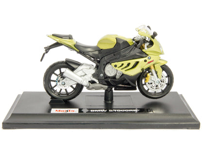 BMW S 1000 RR green - 1:18 Scale Motorbike Model-Maisto-Diecast Model Centre