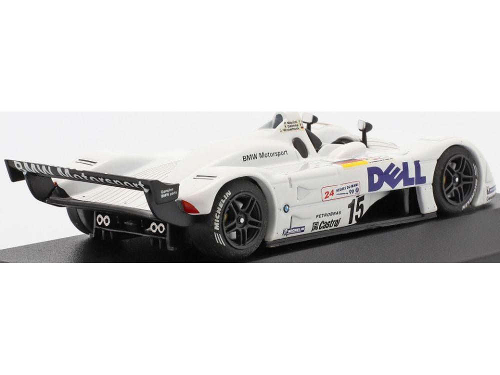 BMW V12 LMR #15 Winner 24h Le Mans 1999 Winkelhock/Dalmas/Martini 1:43 Scale IXO Diecast Model Car-IXO-Diecast Model Centre