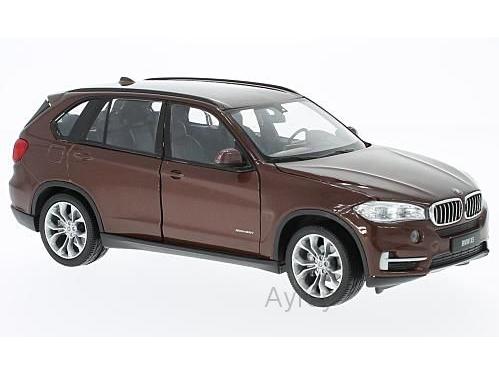 BMW X5 Pyrite Brown 1:24 Scale Welly Diecast Model-Welly-Diecast Model Centre