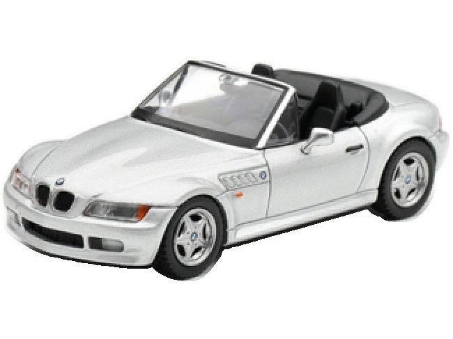 BMW Z3 Titanium Silver (LHD) Blister Packaging 1:64 Scale Diecast Car – MINI GT-MINI GT-Diecast Model Centre