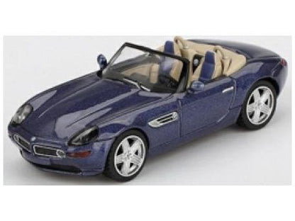 BMW Z8 Alpina Alpine Blue (LHD) 1:64 Scale MINI GT Diecast Model Car-MINI GT-Diecast Model Centre