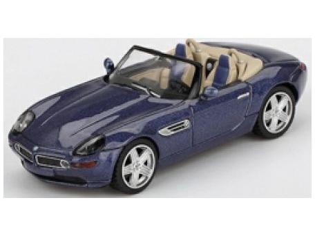 BMW Z8 Alpina Alpine Blue (LHD) 1:64 Scale MINI GT Diecast Model Car-MINI GT-Diecast Model Centre