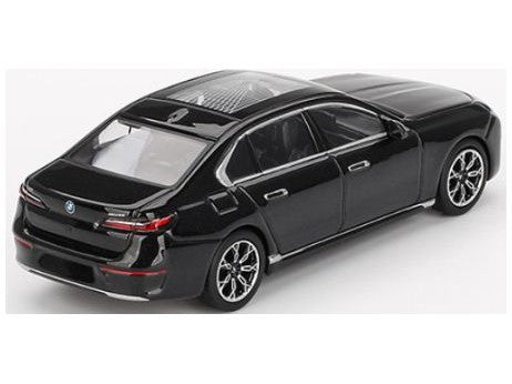 BMW i7 eDrive50 Black Sapphire - 1:64 Scale Model Car-MINI GT-Diecast Model Centre