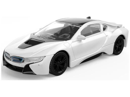 BMW i8 White 1:43 Scale Rastar Diecast Toy Car-Rastar-Diecast Model Centre