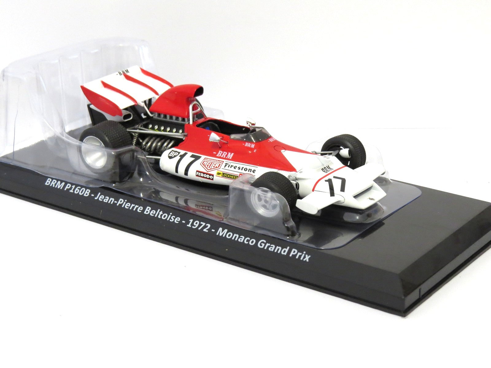 BRM P160B Jean-Pierre Beltoise F1 Monaco Grand Prix 1972 1:24 Scale Unbranded Diecast Model Car-Unbranded-Diecast Model Centre