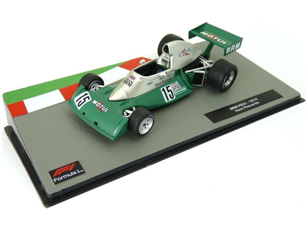 BRM P201 #15 F1 1974 Henri Pescarolo - 1:43 Scale Model Car-Unbranded-Diecast Model Centre