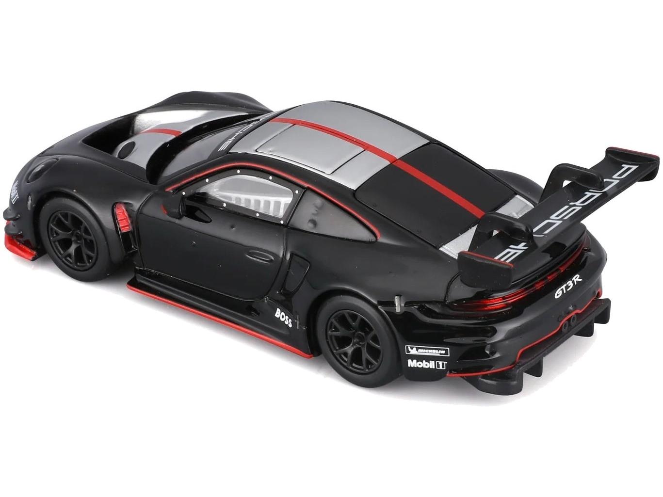 Coche a escala Porsche 911 GT3R 1:43 Bburago de metal fundido a presión