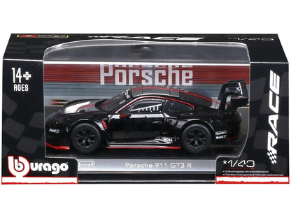 Coche a escala Porsche 911 GT3R 1:43 Bburago de metal fundido a presión