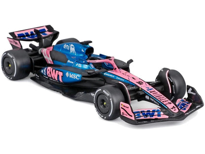 BWT Alpine A525 #10 F1 2025 Pierre Gasly 1:43 Scale Diecast Model Car – Bburago-Bburago-Diecast Model Centre