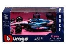BWT Alpine A525 #10 F1 2025 Pierre Gasly 1:43 Scale Diecast Model Car – Bburago-Bburago-Diecast Model Centre