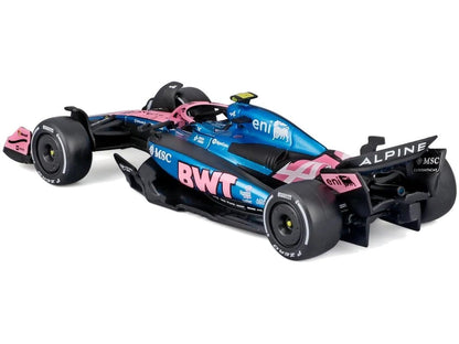 BWT Alpine A525 #43 F1 2025 Franco Colapinto 1:43 Scale Diecast Model Car – Bburago-Bburago-Diecast Model Centre