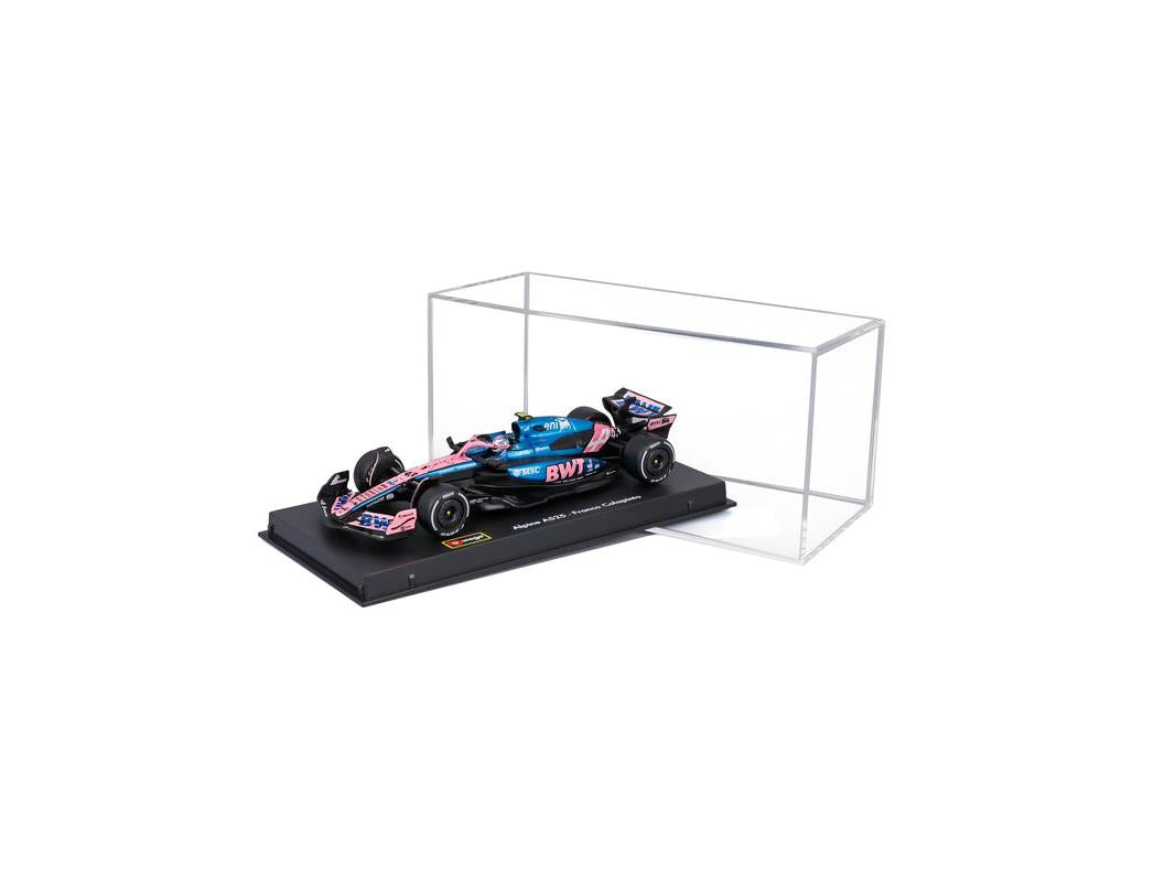 BWT Alpine A525 F1 2025 #43 Franco Colapinto w/Helmet 1:43 Scale Bburago Diecast Model Car-Bburago-Diecast Model Centre