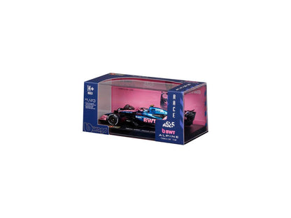 BWT Alpine A525 F1 2025 #43 Franco Colapinto w/Helmet 1:43 Scale Bburago Diecast Model Car-Bburago-Diecast Model Centre