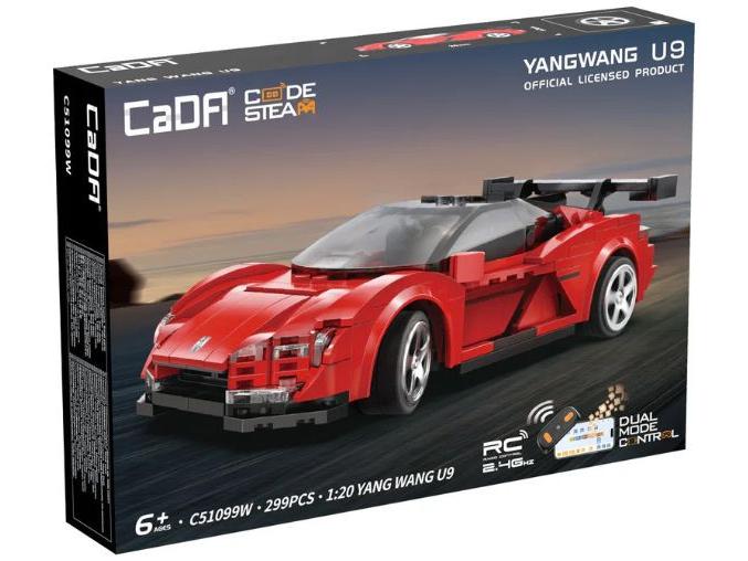 BYD Yangwang U9 Electric Super Coupe Brick Builder (299 pcs) Cada Kit-Cada-Diecast Model Centre