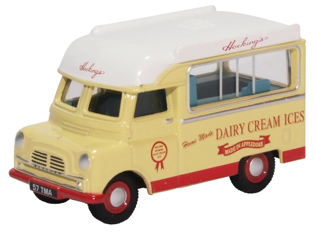 Bedford CA Ice Cream Hockings 1:76 Scale Diecast Model Van – Oxford Diecast-Oxford Diecast-Diecast Model Centre