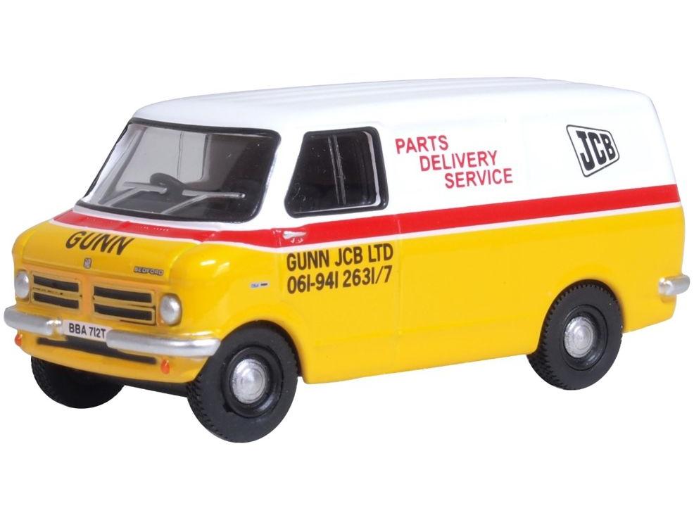 Bedford CF Gunn JCB 1:76 Scale Diecast Model Van – Oxford Diecast-Oxford Diecast-Diecast Model Centre