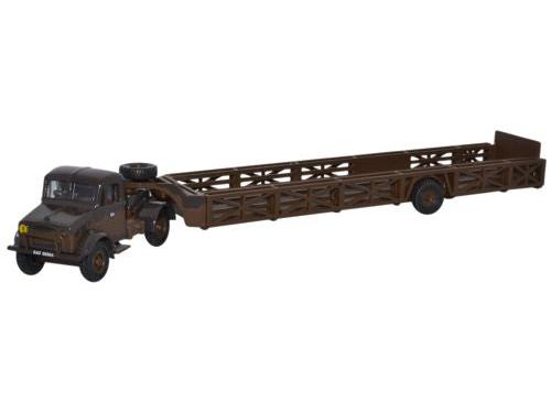 Bedford OX Queen Mary Trailer RAF 108 Repair Salvage Unit Tunisia 1943 1:76 Scale Diecast Truck – Oxford Diecast-Oxford Diecast-Diecast Model Centre