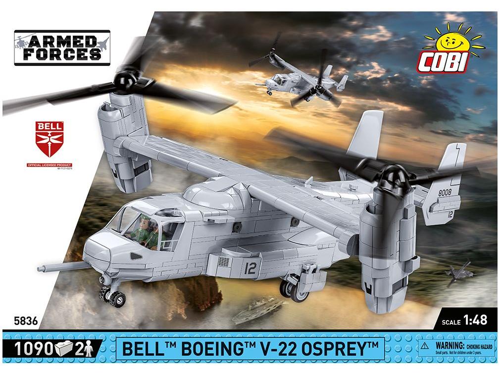 Bell Boeing V-22 OS Armed Forces (1086 pcs) Cobi Brick Build Kit-Cobi-Diecast Model Centre