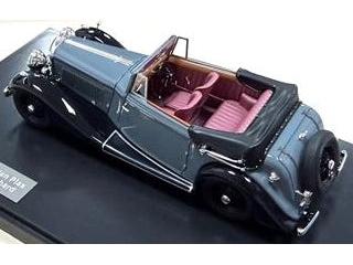 Bentley 414 Litre DHC Vanden Plas 1939 HRH Prince Bernhard #B/32/KT Black/Grey 1:43 Scale Resin Car – Matrix-Matrix-Diecast Model Centre