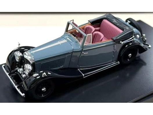 Bentley 414 Litre DHC Vanden Plas 1939 HRH Prince Bernhard #B/32/KT Black/Grey 1:43 Scale Resin Car – Matrix-Matrix-Diecast Model Centre