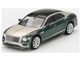 Bentley Flying Spur White Sand Verdant (RHD) 1:64 Scale MINI GT Diecast Model-MINI GT-Diecast Model Centre
