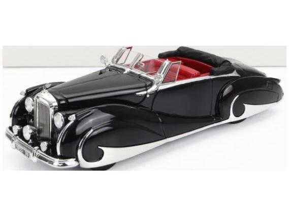 Bentley MK VI Black sn.B25071 Franay Drophead Coupe Cabrio Open 1947 1:43 Scale Kess Resin Model-Kess-Diecast Model Centre