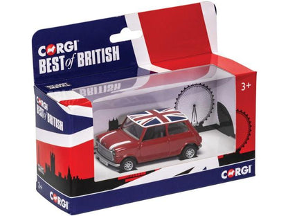 Best of British Classic Mini Red 1:36 Scale Corgi Diecast Model-Corgi-Diecast Model Centre