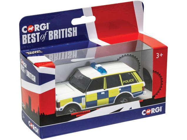 Best of British Range Rover Police Livery 1:36 Scale Corgi Diecast Model-Corgi-Diecast Model Centre