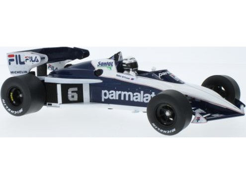 Brabham BT52 Parmalat #6 Winner South African GP 1983 Riccardo Patrese - 1:18 Scale Diecast Model Car-Model Car Group-Diecast Model Centre
