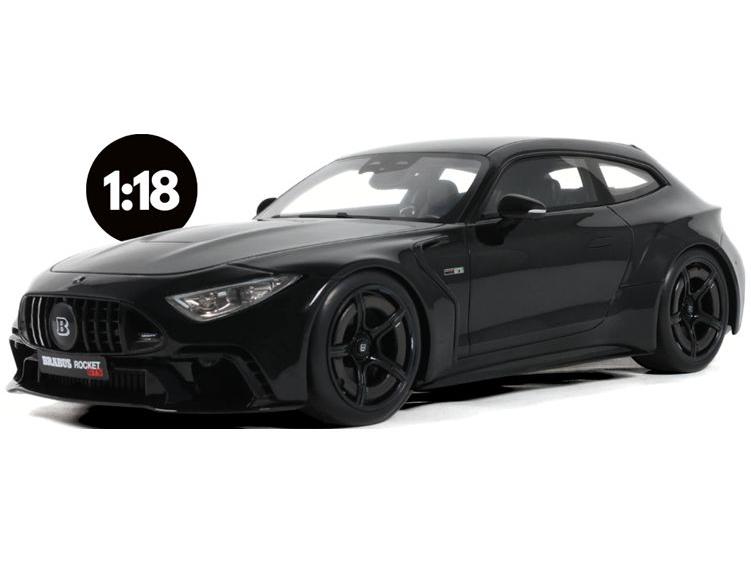 Brabus Rocket GTS Black 2024 1:18 Scale GT Spirit Resin Model Car-GT Spirit-Diecast Model Centre